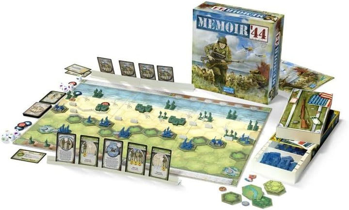 Asmodee 200056 - Days of Wonder - Memoire 44 Basisspiel (ENGL.) Alt, Alt