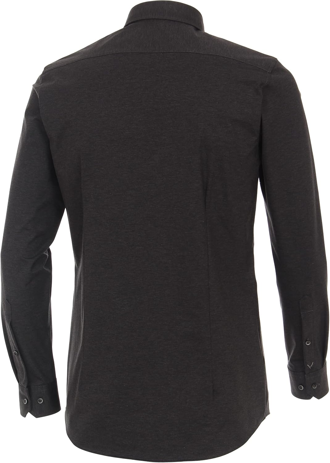 Venti Businesshemd Uni Body Fit 36 36 Dunkelgrau, 36 36 Dunkelgrau