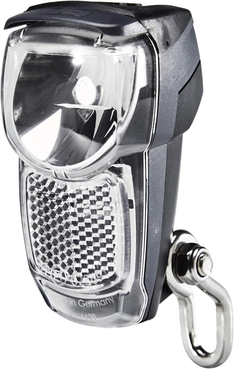 Busch & Müller Scheinwerfer Lumotec IQ Eyro Fahrradlicht, Schwarz, 10 x 4 x 3 cm Single, Single