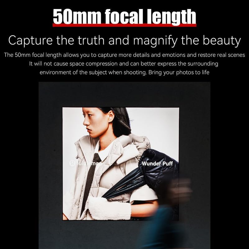 7artisans AF 50mm F1.8 STM-Objektiv, Vollformat, grosse Blende, für spiegellose Kameras mit NZ-Mount