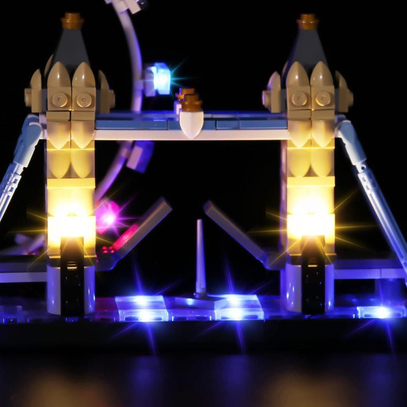 Led Licht Set für Lego Architecture London Skyline,Dekorations Led Beleuchtungs Set für Lego 21034 L