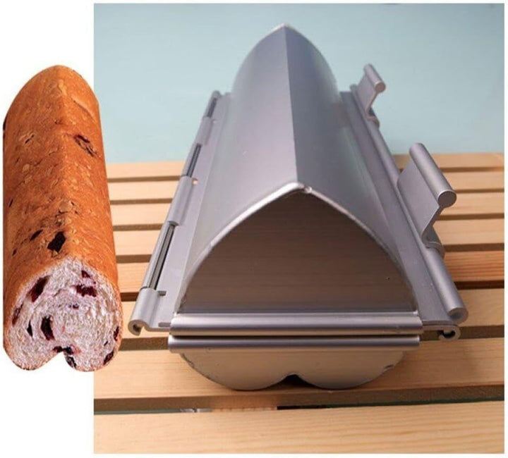 Sanfly Offene Und Geschlossene Ofenform, Herzform, Brotform, Tragbare Metall-sandwichform, Antihaft-