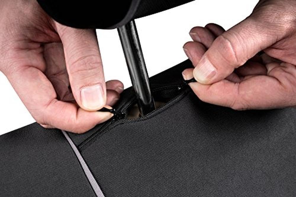 Walser Auto-Sitzbezug Modulo, Universaler Rücksitzbankbezug 8-teilig, Auto-Schonbezug für Normalsitz