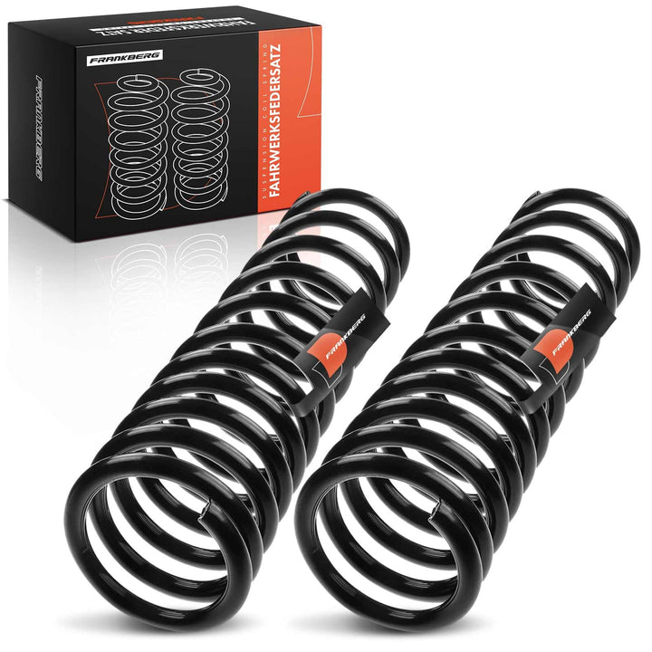 Frankberg 2x Federn Fahrwerksfeder Hinterachse Kompatibel mit Focus Turnier DNW 1.4L 1.6L 1.8L 2.0L