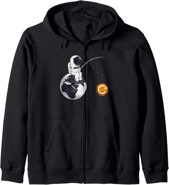 Cryptocurrency Talk - Celsius To The Moon Space Man Merch Kapuzenjacke