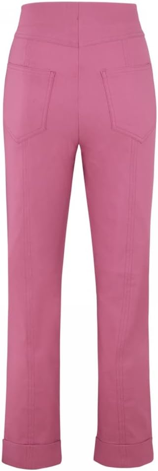 Stehmann Igor-680, Sportive 7/8 Damenhose mit Gesaesstaschen 34 Vetiver, 34 Vetiver