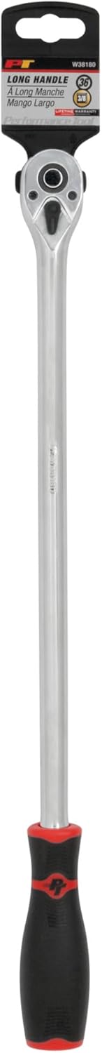 Performance Tool W38180 3/8-Zoll-Antrieb, langer PT-Griff, Ratsche Long Handle 3/8 Zoll langer Griff