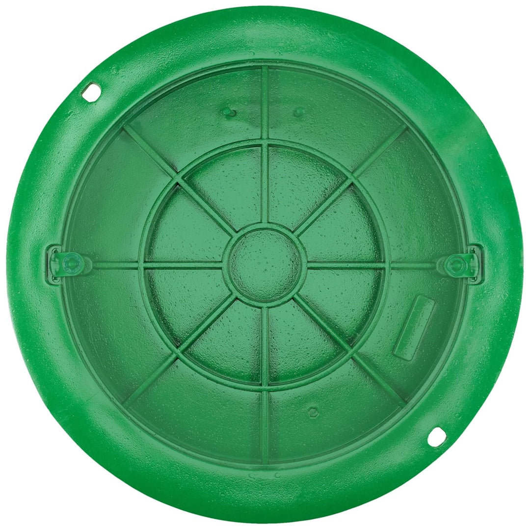 BABYLONPLAST Schachtabdeckung, Kanaldeckel DN600/750, Deckel Kunststoff Schachtdeckel A15, mit Siche