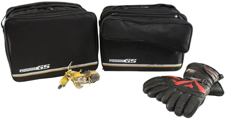 made4bikers Promotion-Bag: Bedruckte Koffer Innentaschen mit ABNEHMBARER Aussentasche passend für BM