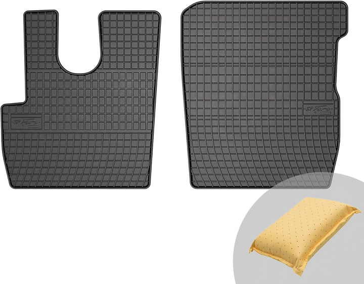 FROGUM EL Toro Gummimatten Ganzjähriges-Set von Autofussmatte Auto Fussmatten für DAF CF 106 Euro 6