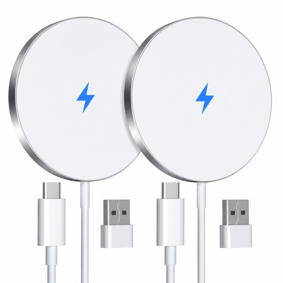 EXW für Mag-Safe Ladegerät, kabelloses Ladegerät, 15W Induktive Ladestation für iPhone 17/16/15/14/1