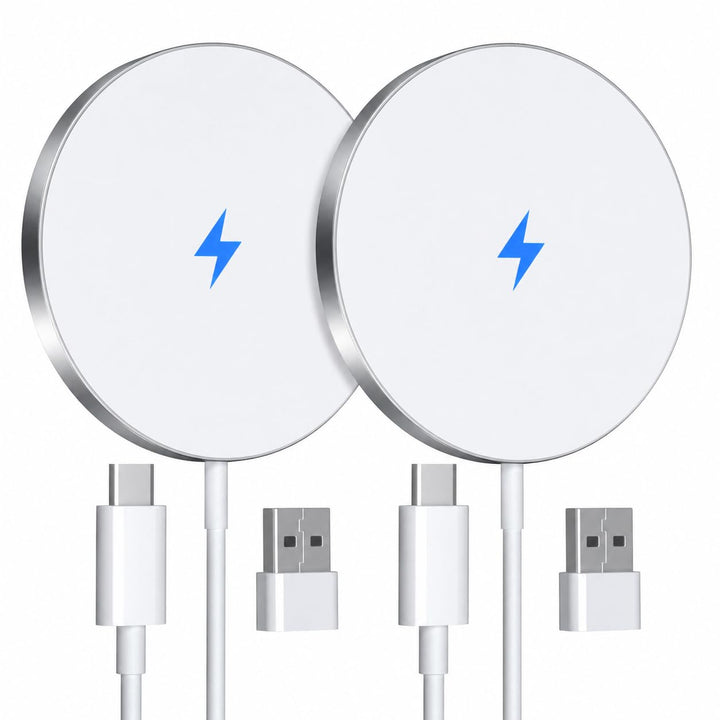EXW für Mag-Safe Ladegerät, kabelloses Ladegerät, 15W Induktive Ladestation für iPhone 17/16/15/14/1
