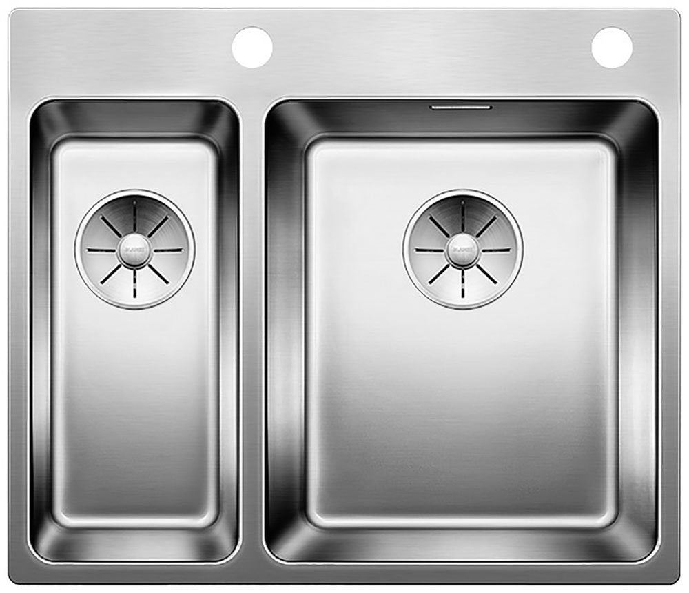 BLANCO ANDANO 340/180-IF/A | Edelstahl | Einbauart: Einbau von Oben &amp; Flächenbündig | Grosses Hauptb