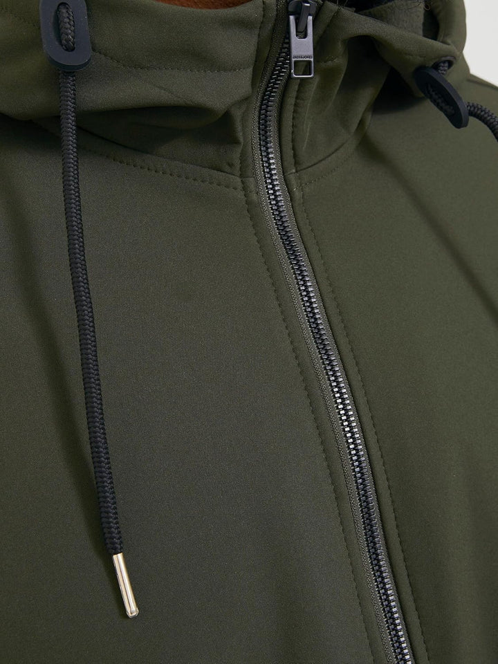JACK & JONES Male Softshell Jacke Softshell Jacke XS Rosin, XS Rosin
