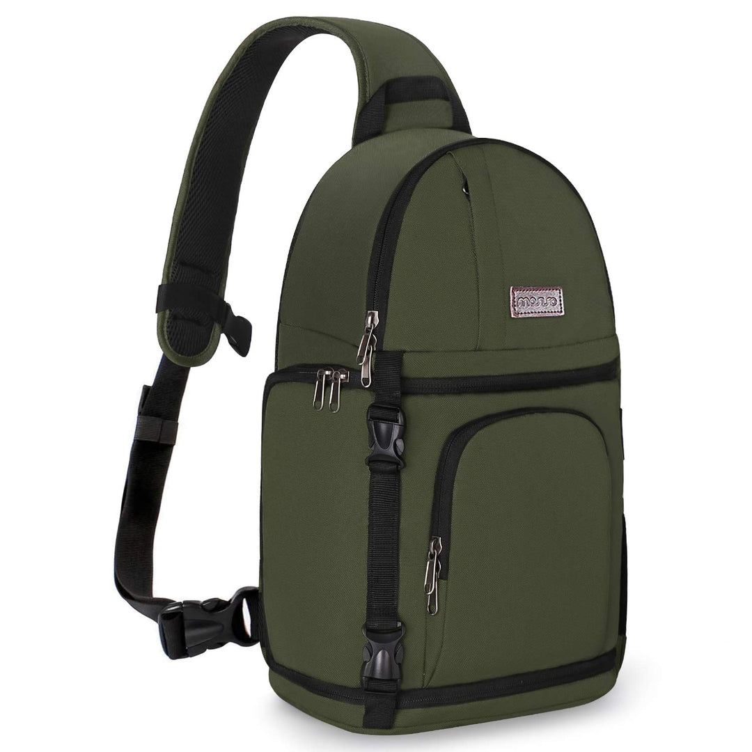 MOSISO Kamera Umhängetasche,DSLR/SLR/Spiegellos Kameratasche Stossfeste Fotografie Kamerarucksack mi