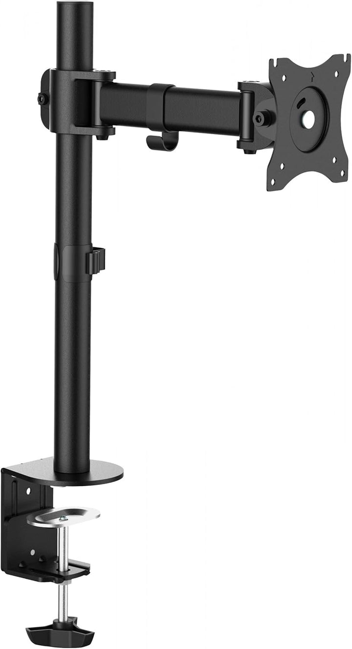 RICOO Monitor Halterung Tisch, VESA Tischhalterung für 12-30 Zoll, Monitorhalterung 1 Monitor Arm TS