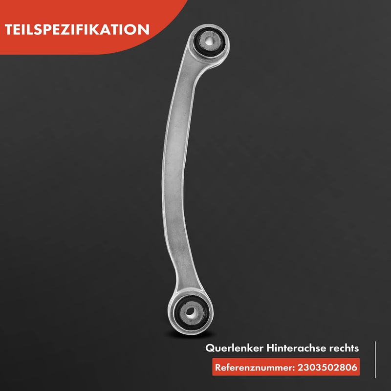 Frankberg Querlenker Radaufhängung Hinten Rechts Kompatibel mit CLS C219 2004-2010 E-Klasse W211 S21