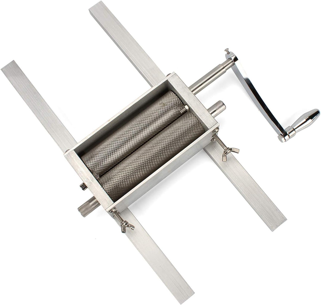 Verstellbare MalzmüHle Heimbrauer, Getreidemühle Handmühle Malzmühle, Futtermühle Nussmühle Regelven