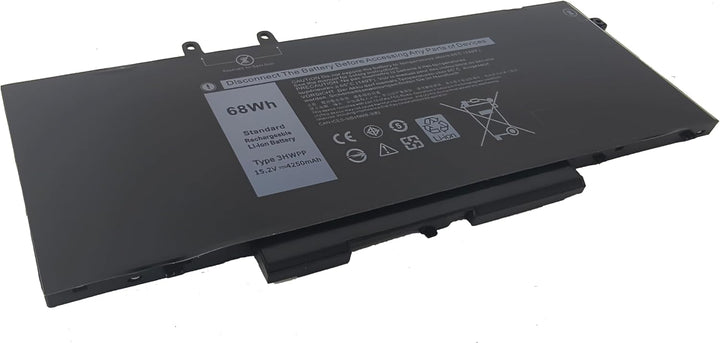 3HWPP 68Wh Ersetzen für Dell Latitude 5510 5511 5501 5410 / Precision 3541 3551 3550 / 3HWPP 3PCVM 1