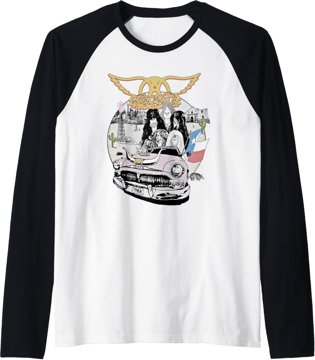 Aerosmith - Kings & Queens Multicolor Raglan