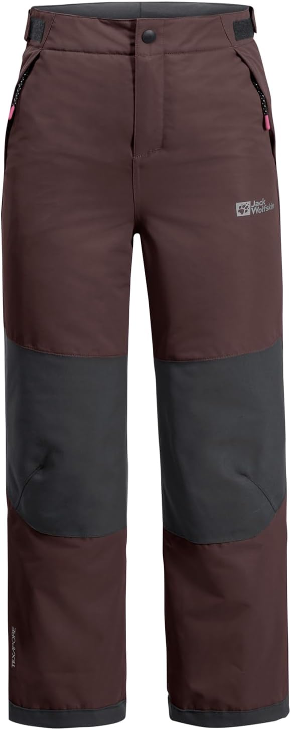 Jack Wolfskin Unisex Kinder Wanderhose Rascal Winter Pants K 128 Boysenberry, 128 Boysenberry