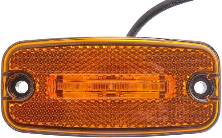 HELLA - Seitenmarkierungsleuchte - LED - 24V - 2PS 345 600-051 Kabel: 4530mm ohne Halter, Kabel: 453