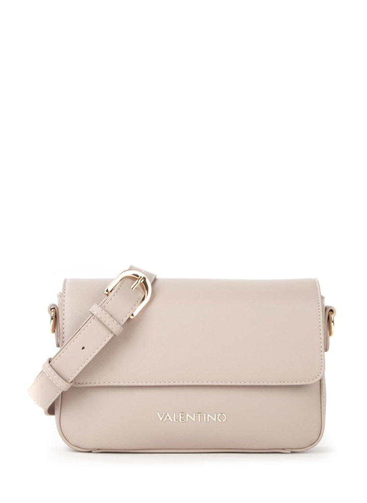 Valentino Damen Zero Re Umhängetasche, Beige