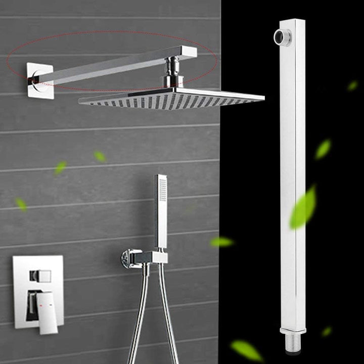13.8 inch Duscharm mit Flansch quadratische an der Wand befestigte örtlich festgelegte Regen Duschko