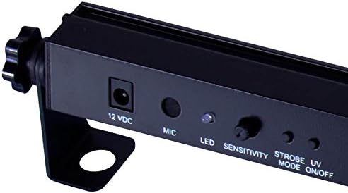 E-Lektron LUS-1 LED UV-Bar Strobe-Leiste Blacklight-Leiste Stroboskop Disco Licht-Effekt Schwarzlich