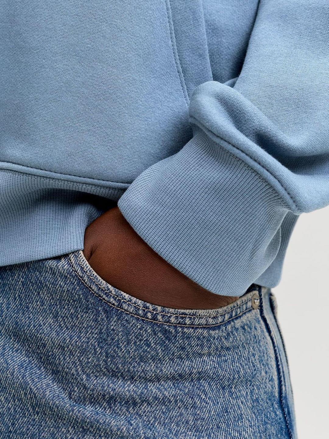 JACK & JONES Herren Hoodie Kapuzenpullover JJESTAR JJ Sweat Hood - Relaxed Fit XS Blue Mirage, XS Bl