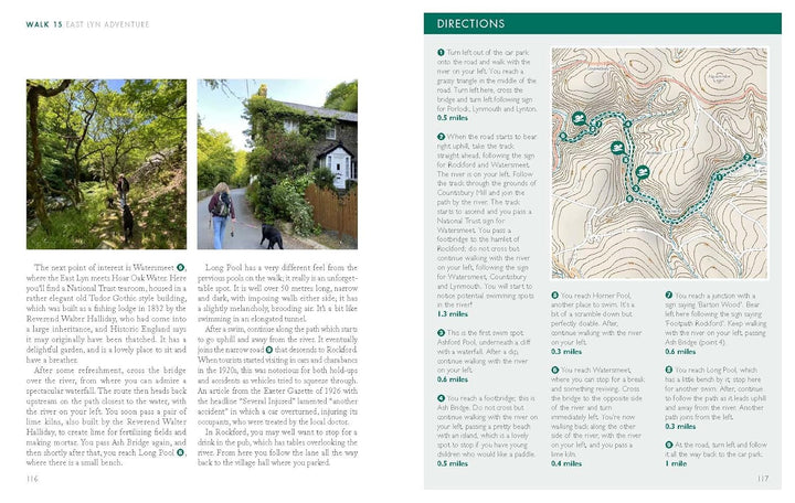 Wild Swimming Walks Exmoor & North Devon: 28 Lake, River & Waterfall Days Out, Taschenbuch