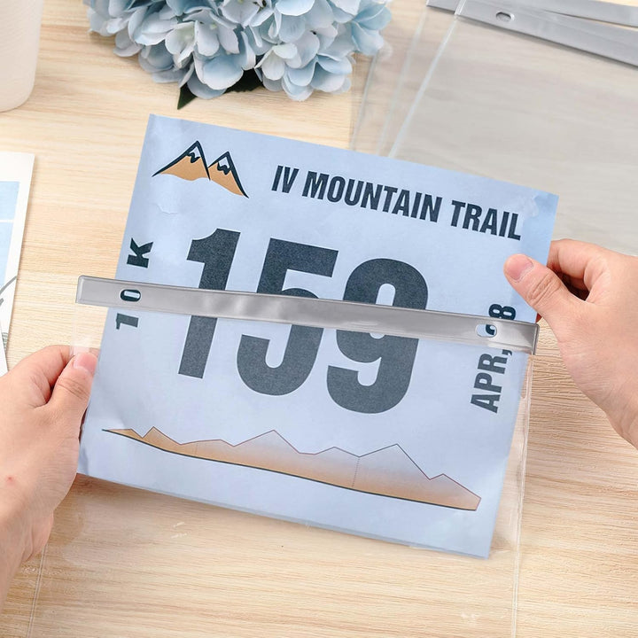 Race Bib Display Vinyl Protector Sheets Running Medaille Hanger Display Clear Protective Medaille Ho