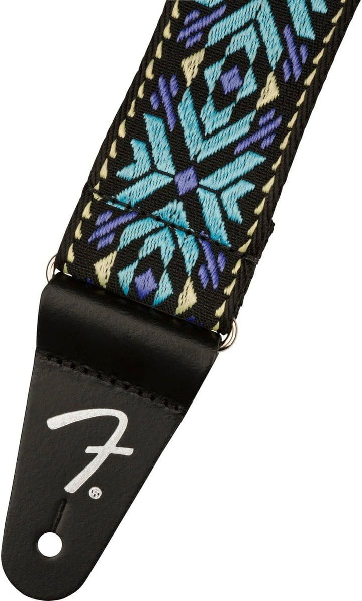 Fender Unisex J Mascis Serie Gitarrengurt Einheitsgrösse Blaue Schneeflocke, Einheitsgrösse Blaue Sc