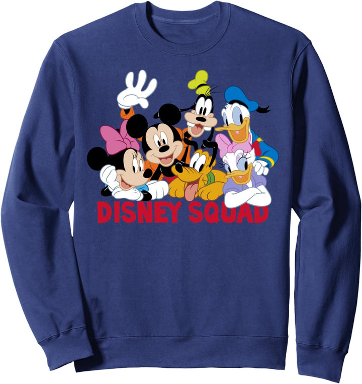 Disney Mickey And Friends Disney Squad Group Shot Sweatshirt