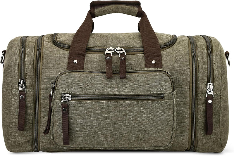 DORRISO Mode Herren Reisetasche Grosse Kapazität Erweiterbar Sporttasche 40L Elegant Handgepäck Tasc