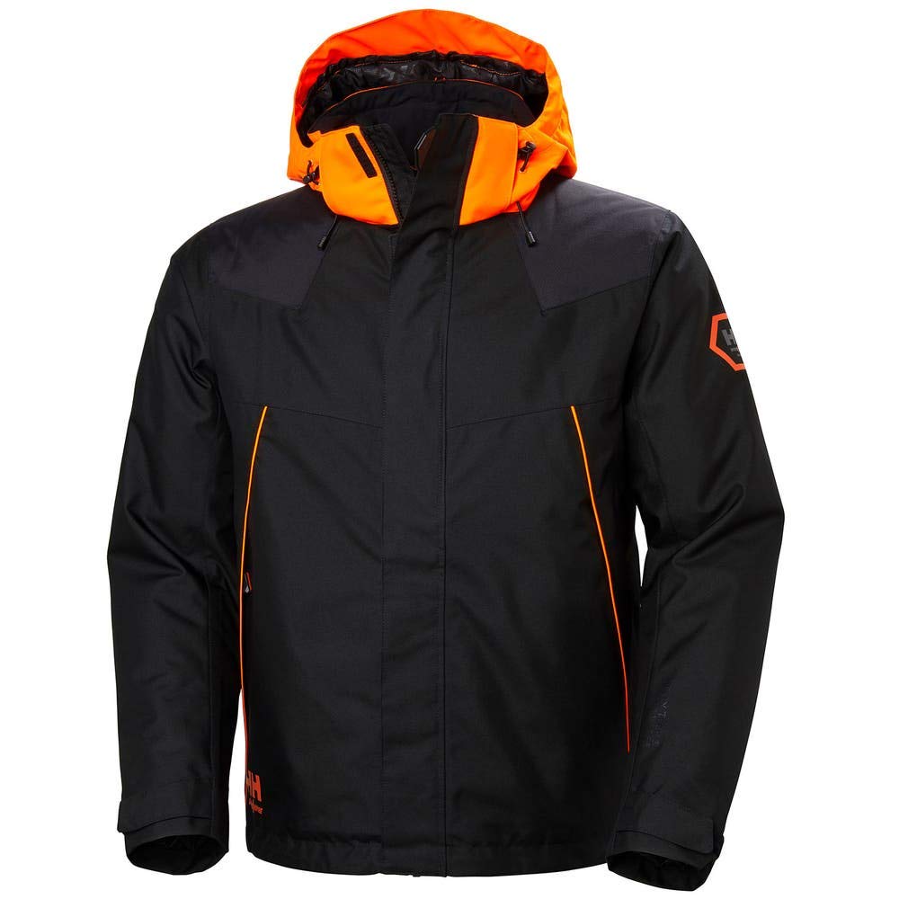 Helly-Hansen Herren Workwear Chelsea Evolution Winterjacke, Ebenholz - 3XL 3XL Ebenholz, 3XL Ebenhol