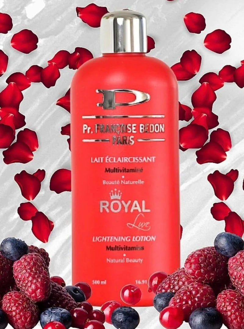 Pr. Francoise Bedon ROYAL Lightening Lotion Multivitamins Natural Beauty 500ml