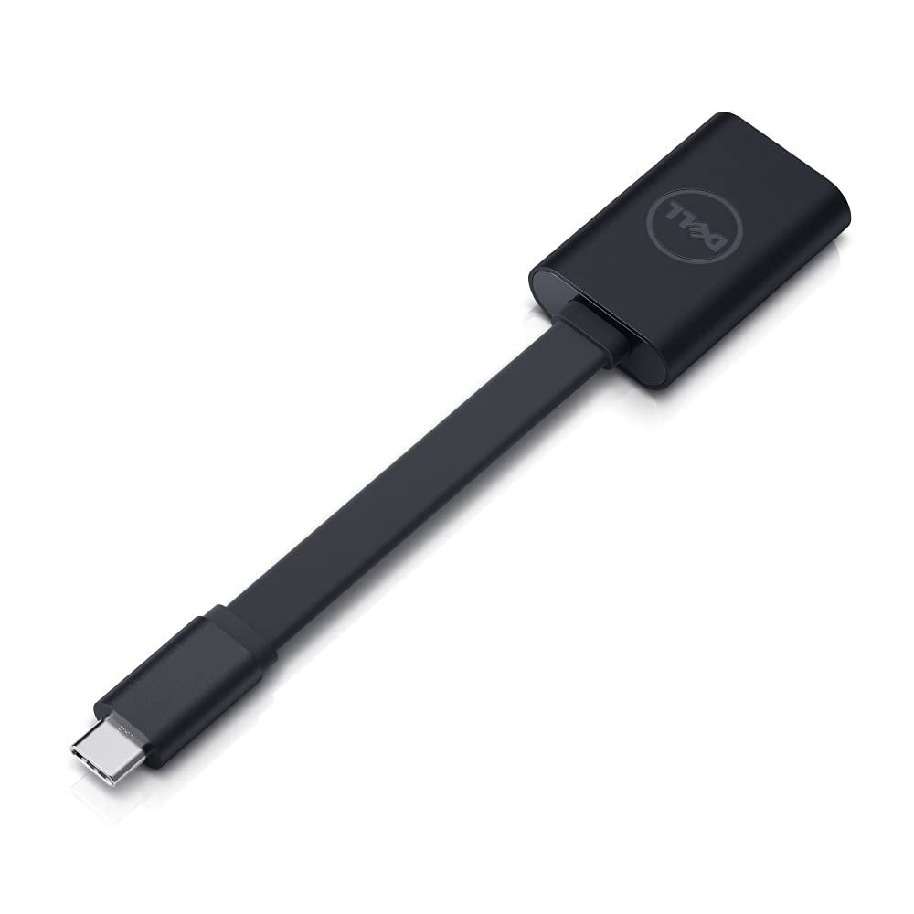 Dell USB-C zu Display Port, Adapter ( Ultra HD (4K) bei 60 Hz, max. Auflösung (4K2K) 4096x2160 bei 6