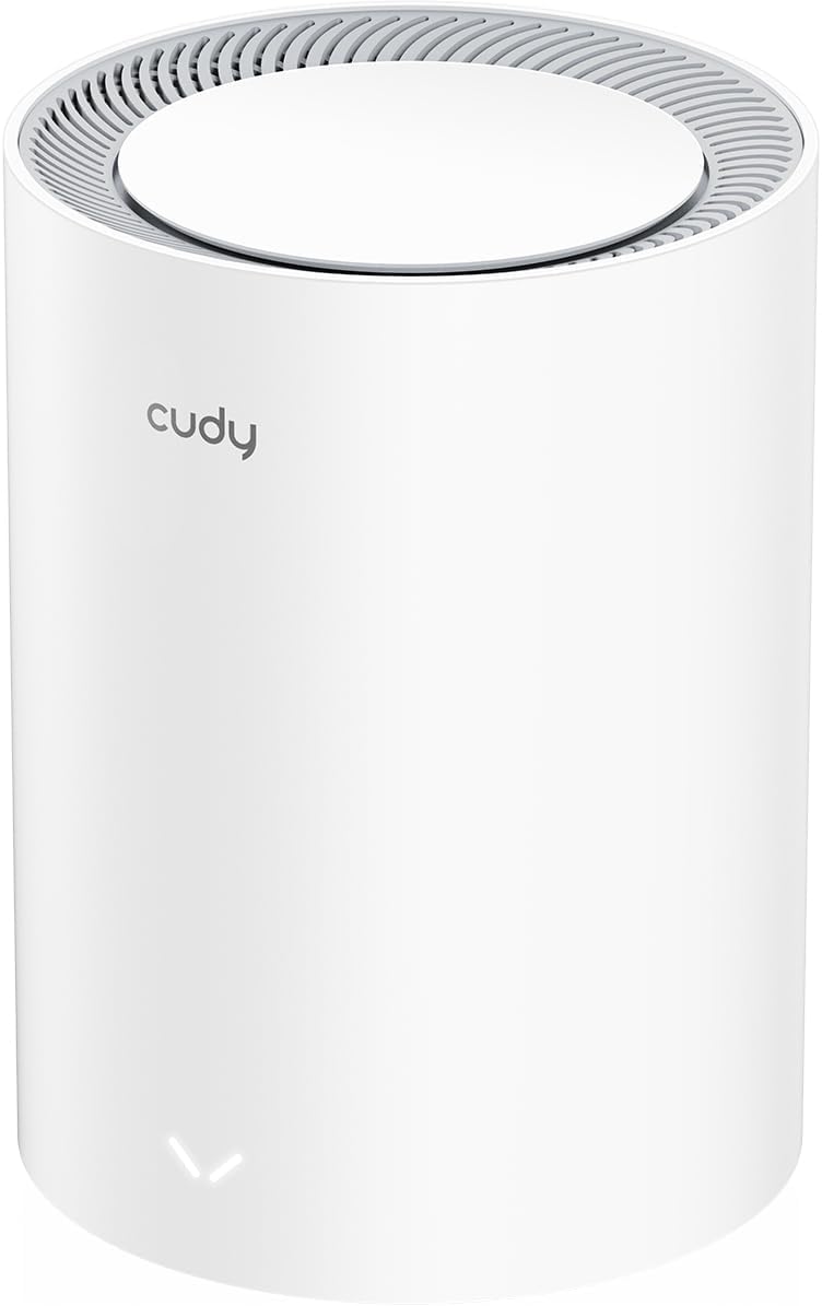 Cudy Dual Band BE3600 WiFi 7 Wi-Fi Mesh System, 3,6 Gbit/s 160 MHz, Abdeckung bis zu 2500 m², 3 Giga