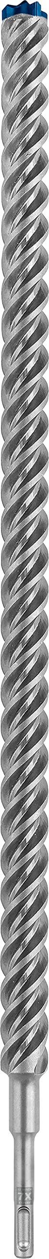 Bosch 1x EXPERT SDS plus-7X Hammerbohrer (für Weichgestein, Harter Stein, Ø 25,00 mm, Professional Z