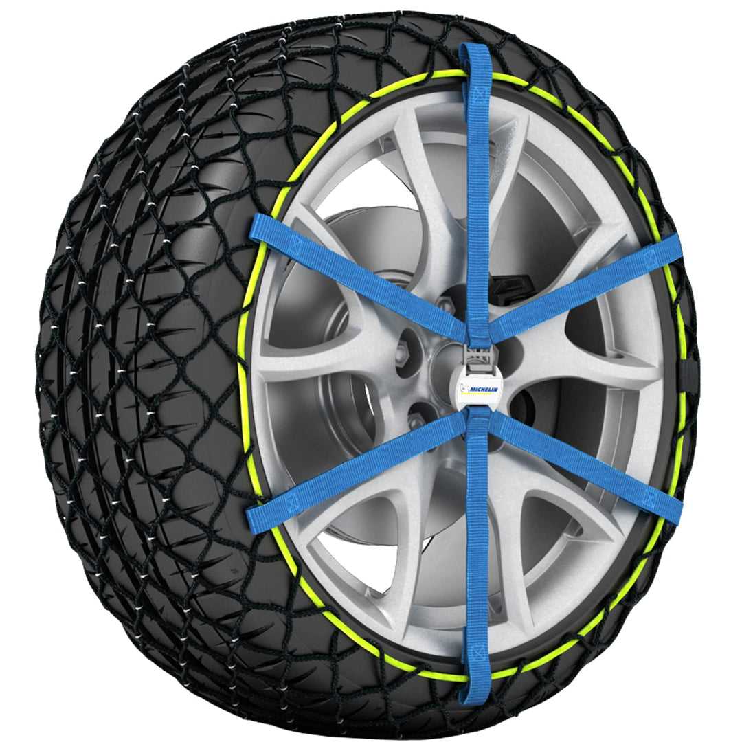 MICHELIN EASY GRIP EVOLUTION 18 Schneekette Auto Textilschneekette 2 Stück | Reifen Schneekette Ultr