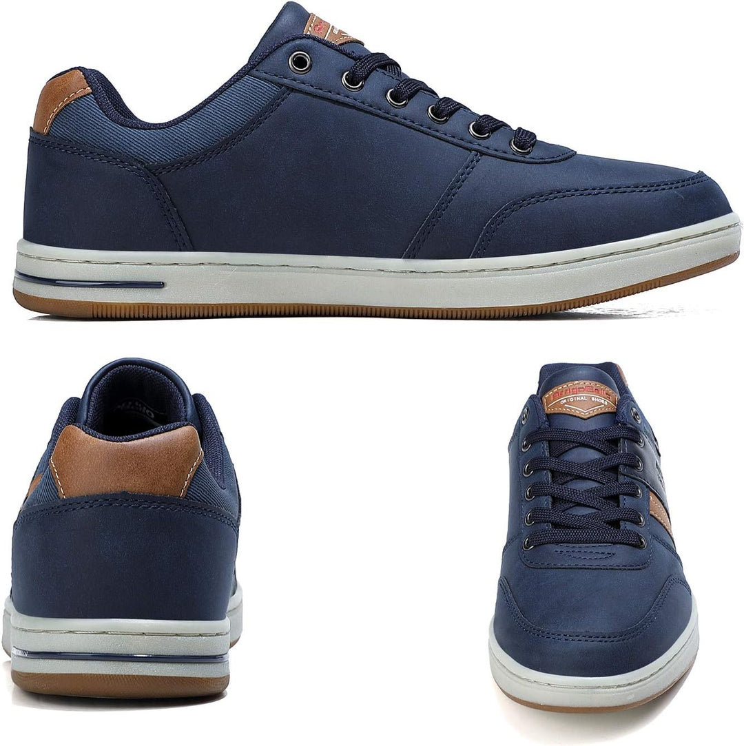 ARRIGO BELLO Freizeitschuhe Herren Sneaker PU Leder Walkingschuhe Atmungsaktive Athletic Formal Clas