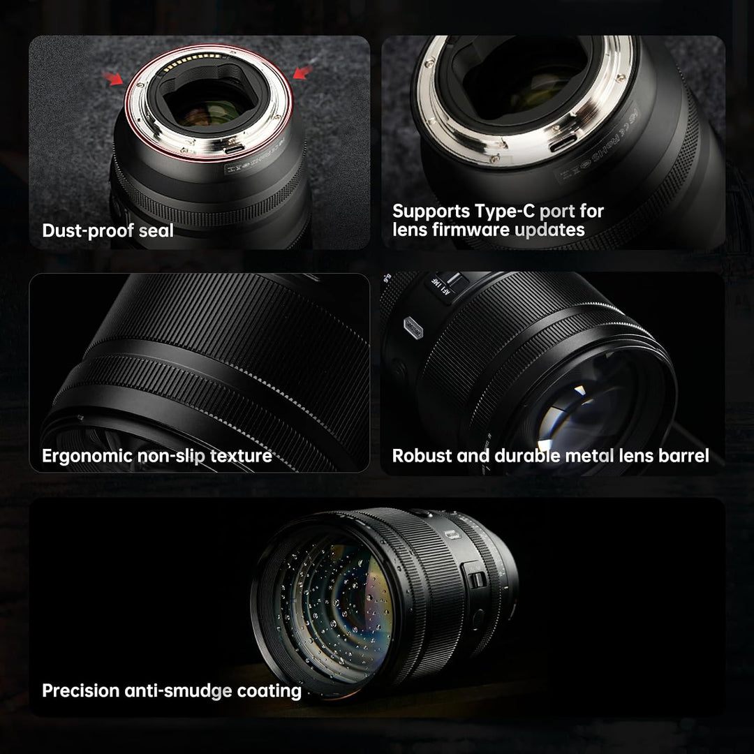 7artisans AF 135mm F1.8 Teleobjektiv Vollformat für Sony E Mount | Vollformat mit Autofokus,AF/MF,Fe