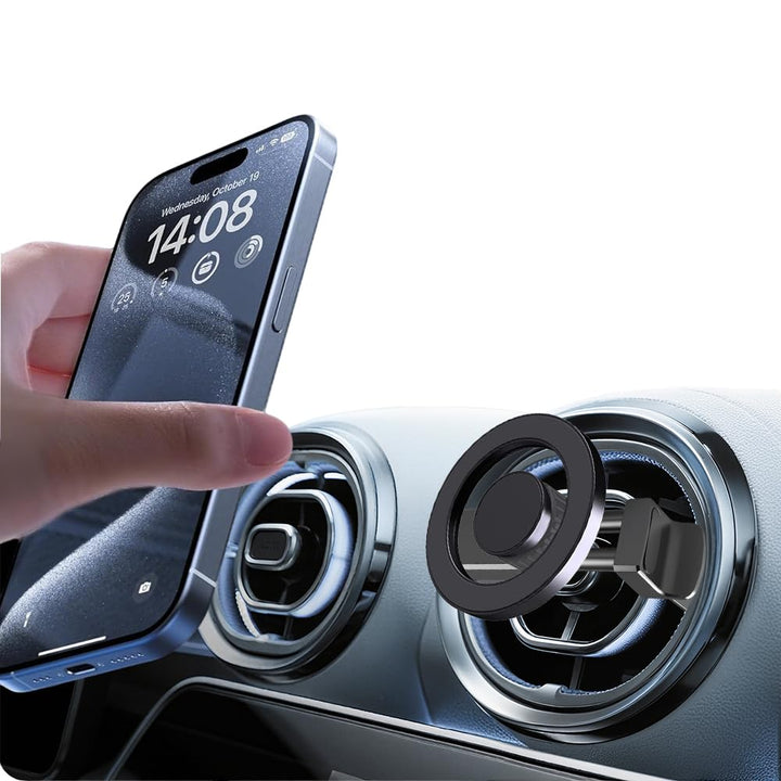 ICAILIN Handyhalterung Auto runde lüftung,Magnethalter Handy Auto, für Mini Cooper SMART 451 FIAT 50