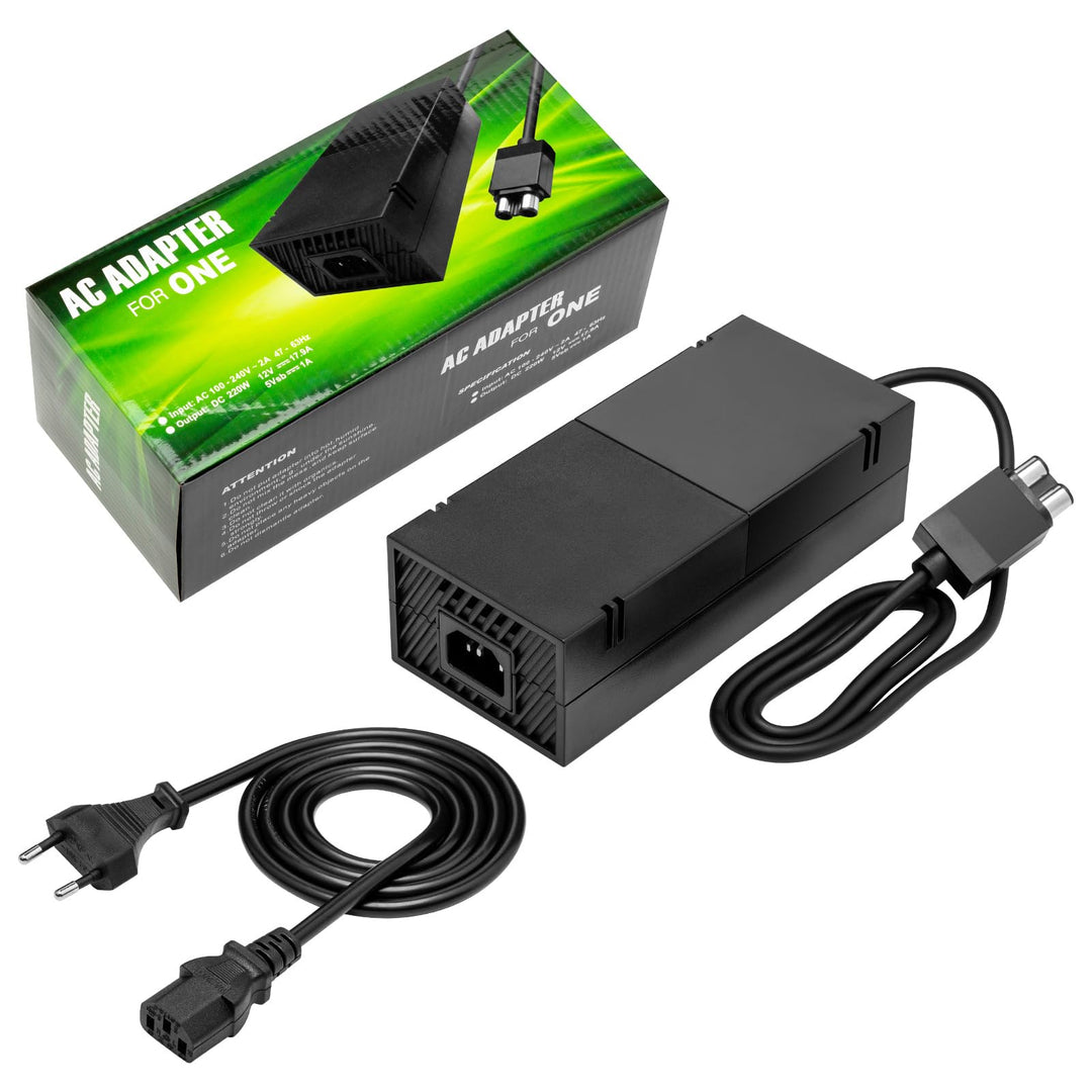Alimentatore per Xbox One, Xbox One Power Supply Brick Cavo di Alimentazione Caricabatterie di Ricam