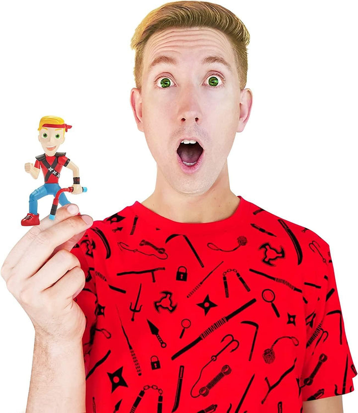 Spy Ninjas 4er-Pack für Kinder ab 6 Jahren (PZ2/CAD/Regina/PZ Squire) (41130CO) Einzelbett, Einzelbe