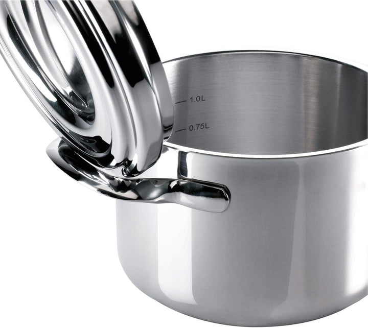 Schulte-Ufer Romana i Bratentopf, Edelstahl, Silber, 28 cm / 7,5 ltr, 28 cm