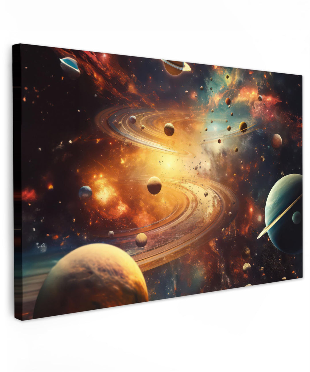 MuchoWow© Leinwandbild Gross 120x80 cm XXL Dekoration Wohnzimmer Bilder Pictures Wall Decoration Liv