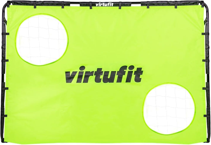 VirtuFit Fussballtor – Für Kinder & Erwachsene – Stabil & Wetterfest – Perfekt für Garten & Training