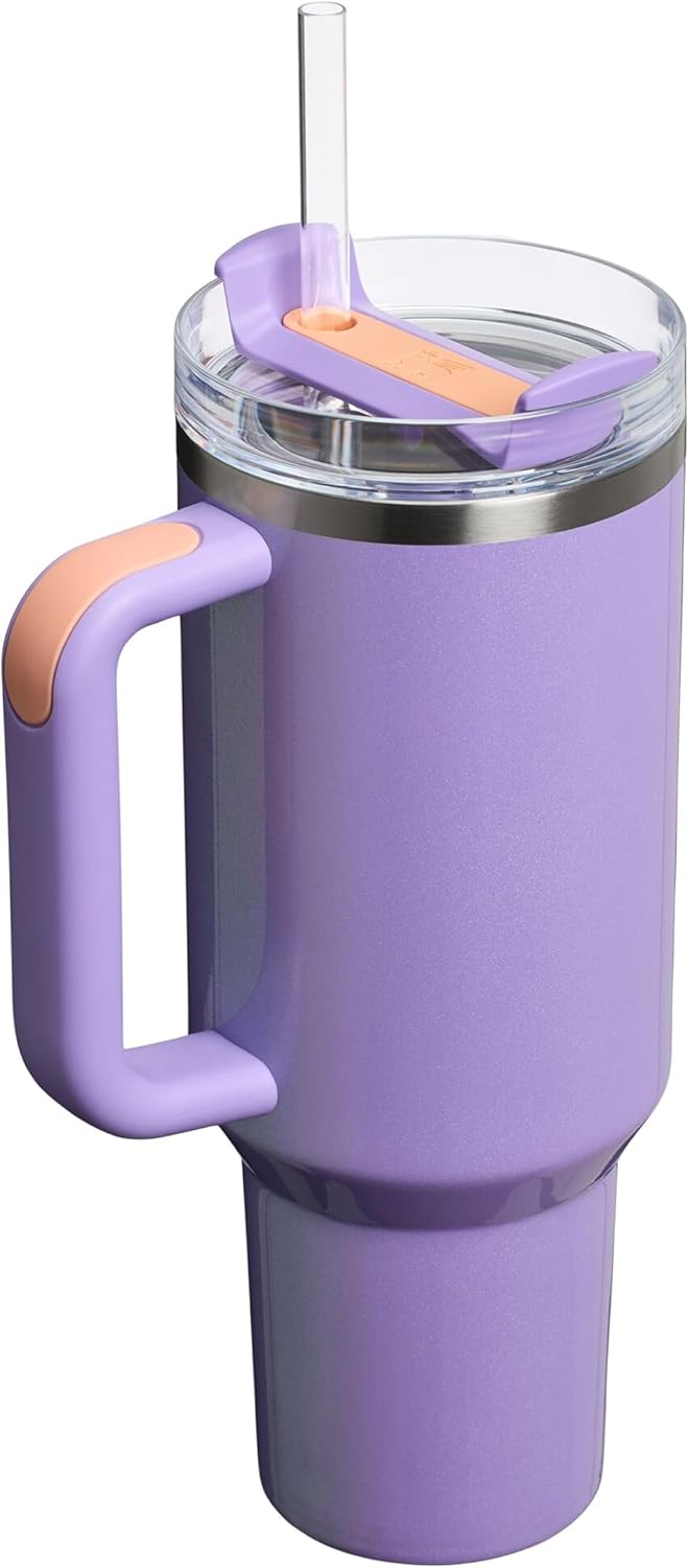 Stanley 1913 Quencher H2.0 Flowstate Trinkflasche Mit Strohhalm - Thermobecher Kühlt 11 Stunden - 48